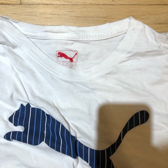 White puma t-shirt - Picture 2 of 4